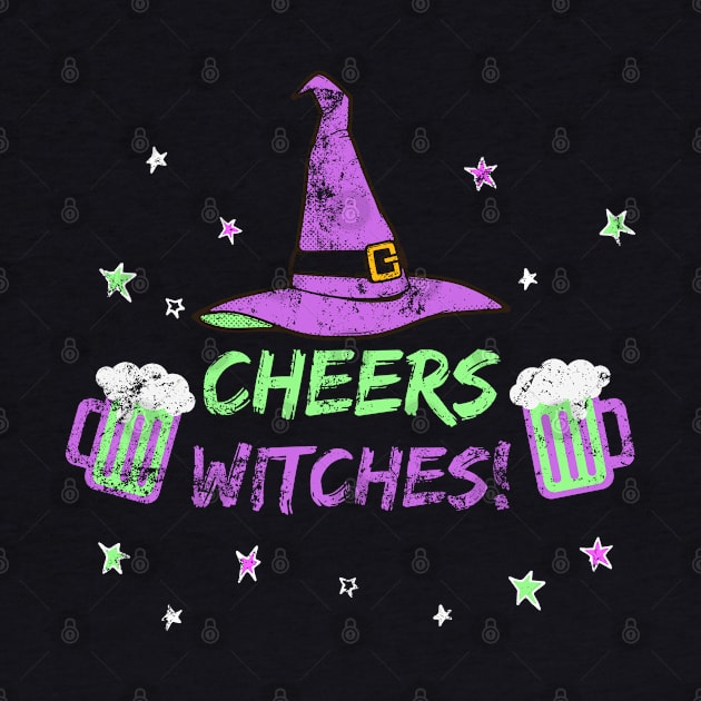 Funny Witch Design - Cheers Witches! by apparel.tolove@gmail.com